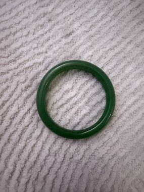 Authentic Green Jade Stone Bangle